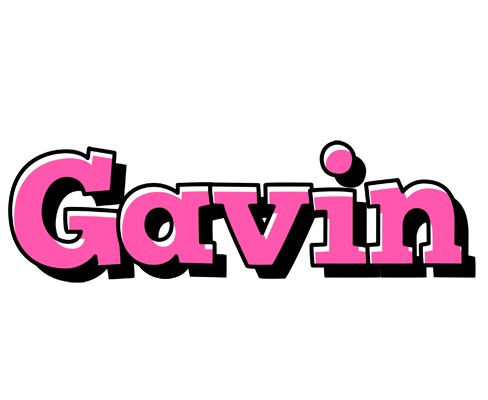 Gavin girlish logo