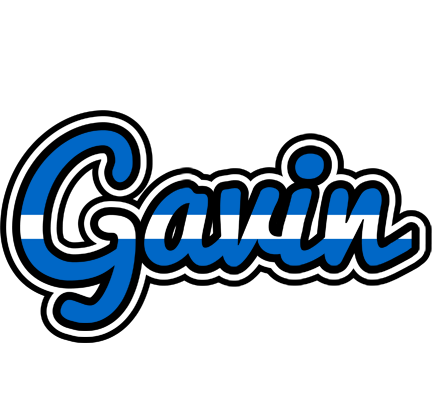 Gavin greece logo