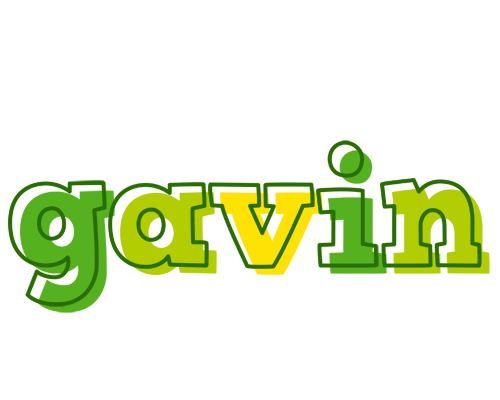 Gavin juice logo