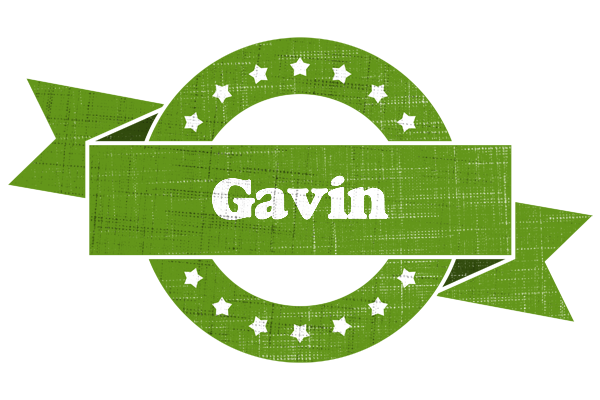 Gavin natural logo