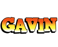 Gavin sunset logo