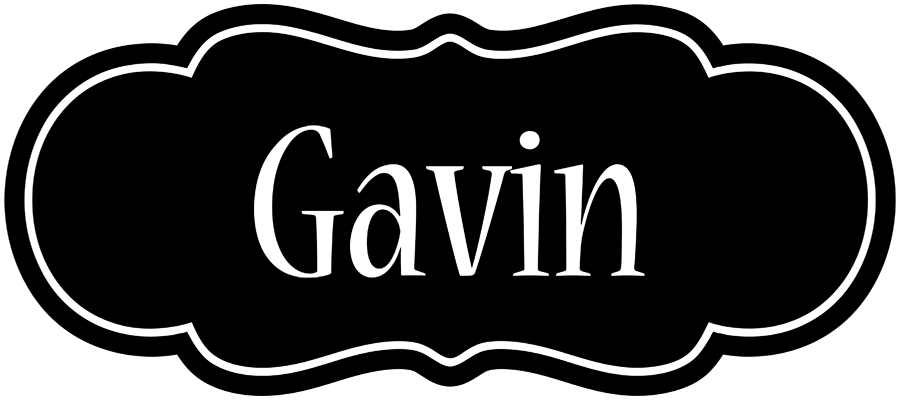 Gavin welcome logo