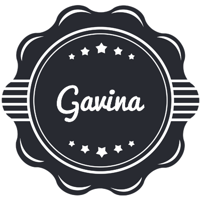 Gavina badge logo
