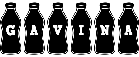 Gavina bottle logo