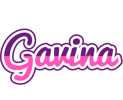 Gavina cheerful logo