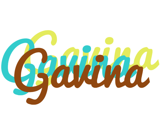 Gavina cupcake logo