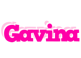 Gavina dancing logo