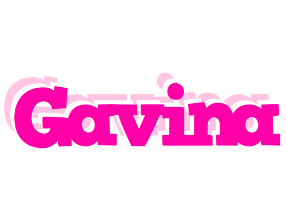 Gavina dancing logo