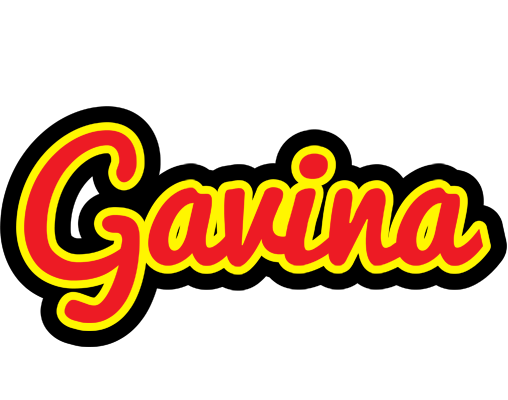 Gavina fireman logo