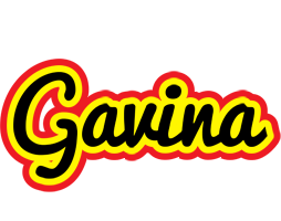 Gavina flaming logo