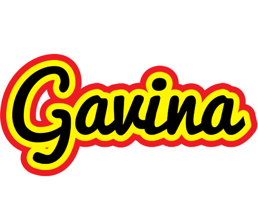 Gavina flaming logo