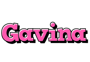 Gavina girlish logo