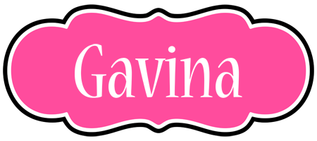 Gavina invitation logo