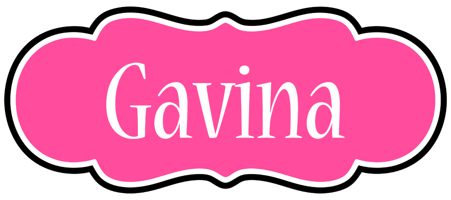 Gavina invitation logo