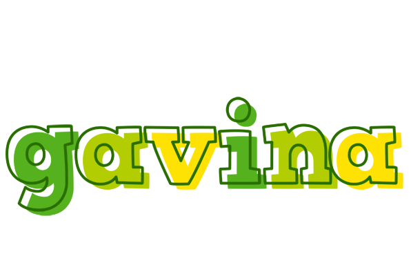 Gavina juice logo