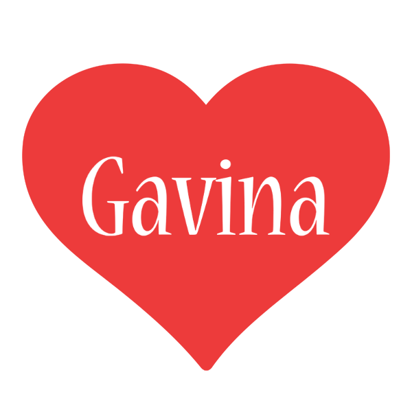 Gavina love logo
