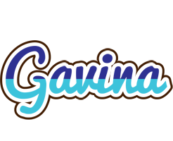 Gavina raining logo