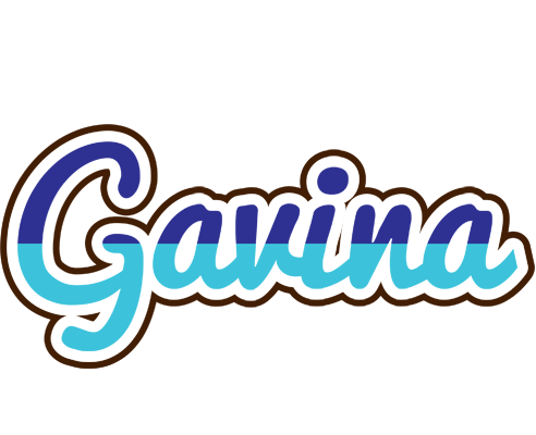 Gavina raining logo