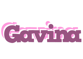 Gavina relaxing logo