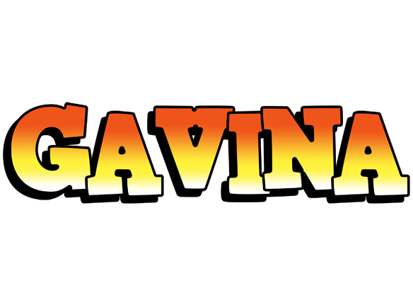 Gavina sunset logo