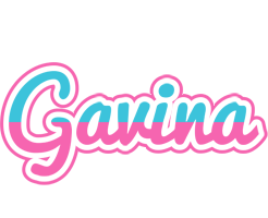 Gavina woman logo