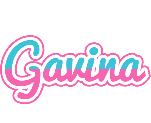 Gavina woman logo