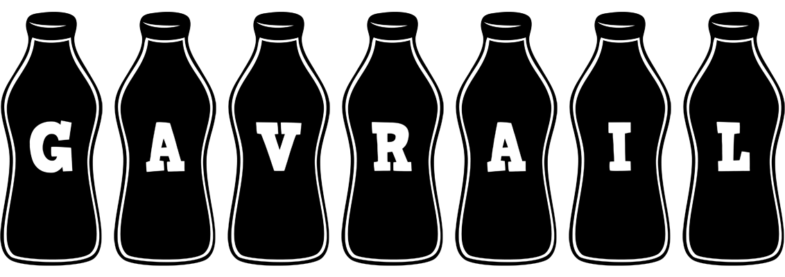 Gavrail bottle logo