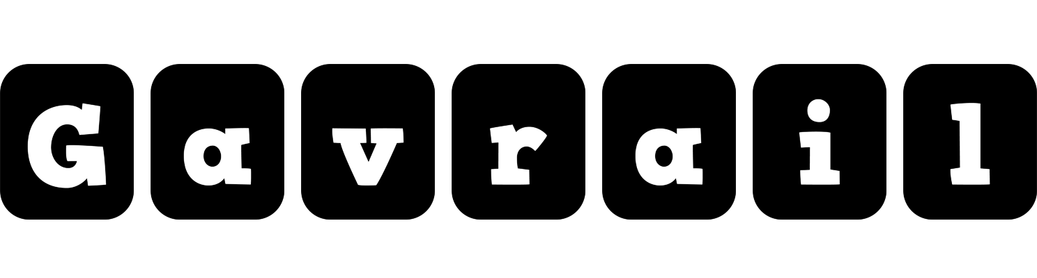 Gavrail box logo