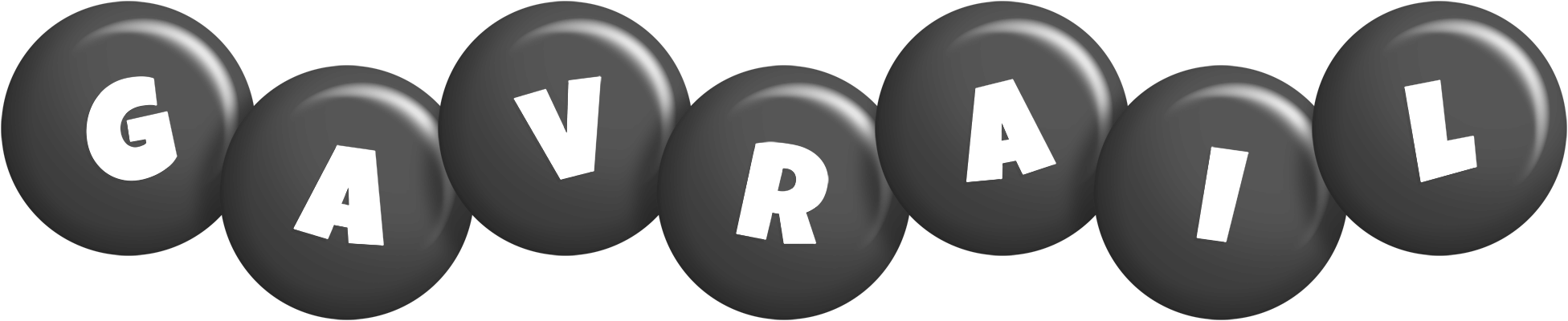 Gavrail candy-black logo