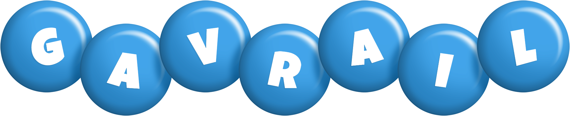 Gavrail candy-blue logo