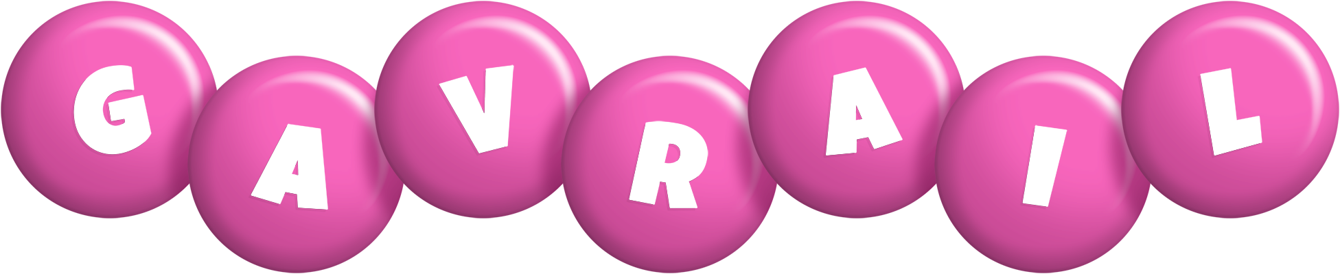 Gavrail candy-pink logo