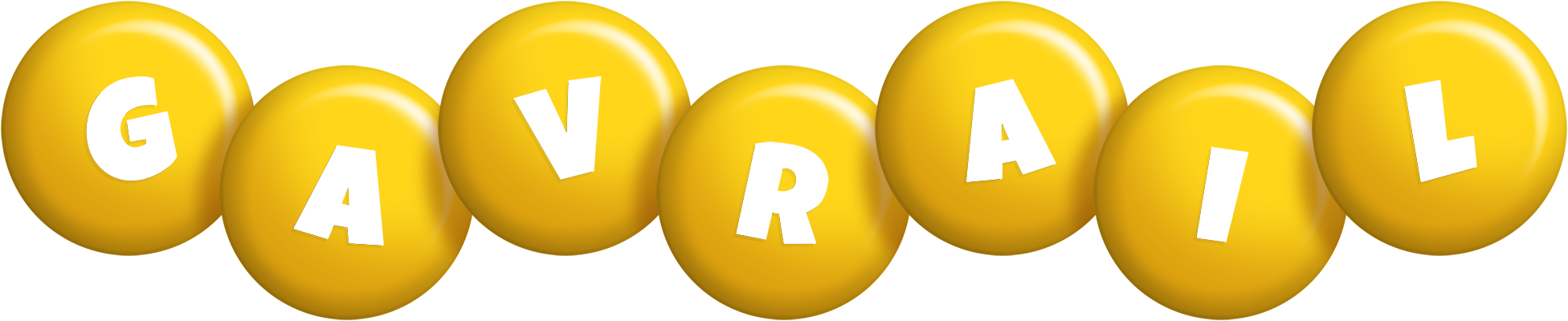 Gavrail candy-yellow logo