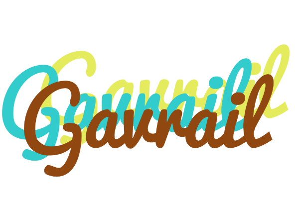 Gavrail cupcake logo