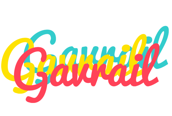 Gavrail disco logo
