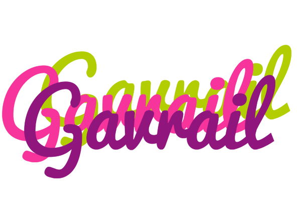 Gavrail flowers logo