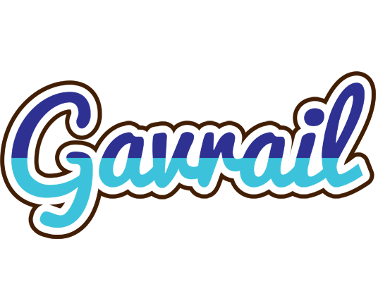 Gavrail raining logo