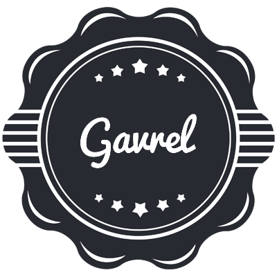 Gavrel badge logo