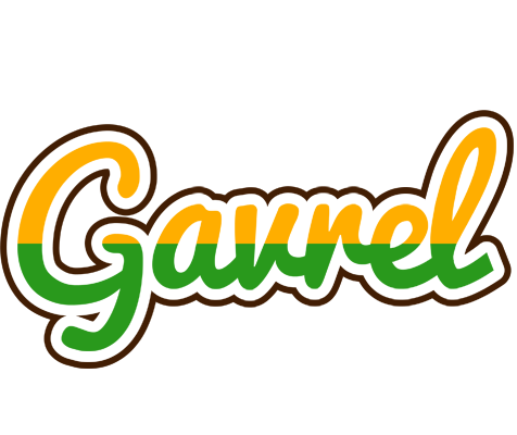 Gavrel banana logo