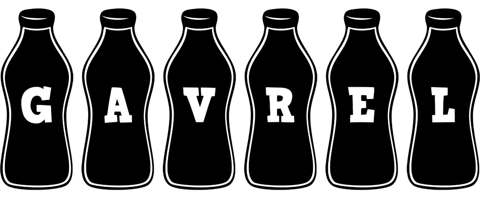 Gavrel bottle logo