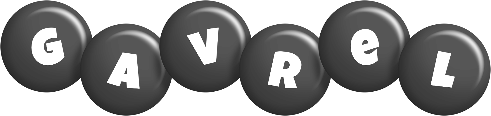 Gavrel candy-black logo