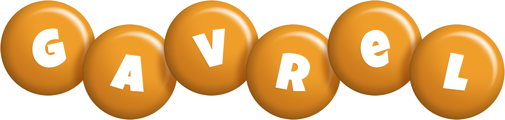 Gavrel candy-orange logo