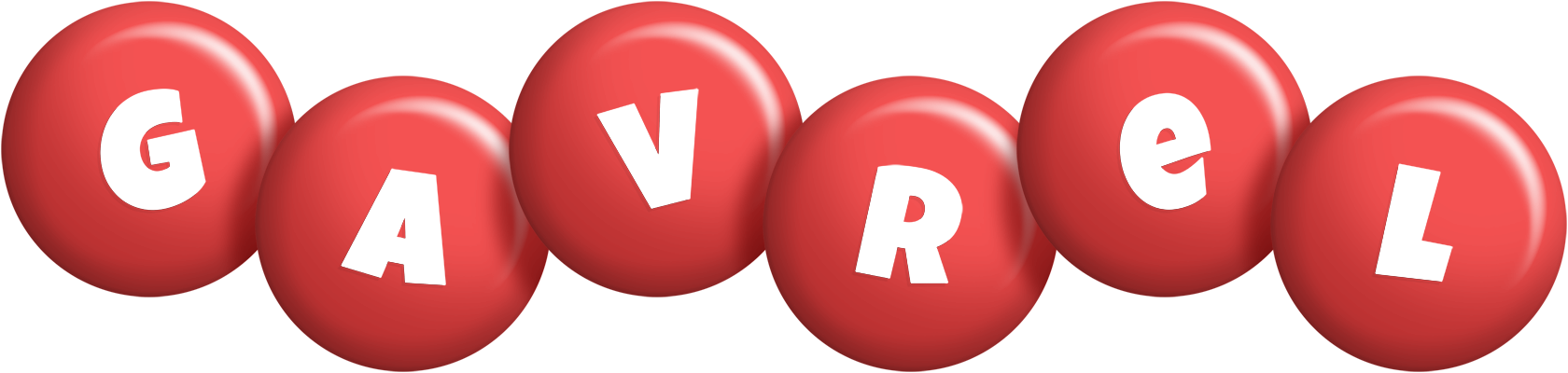 Gavrel candy-red logo