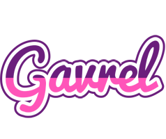 Gavrel cheerful logo