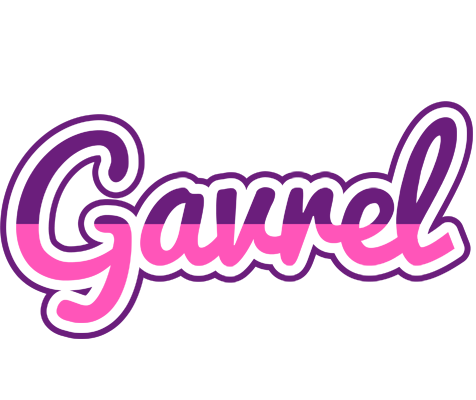 Gavrel cheerful logo