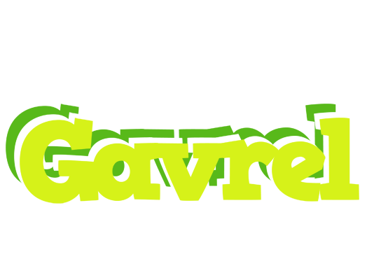 Gavrel citrus logo