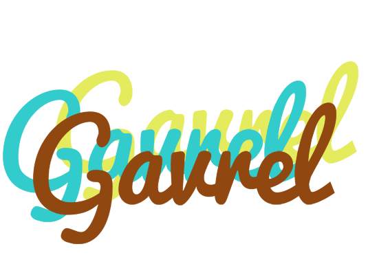 Gavrel cupcake logo