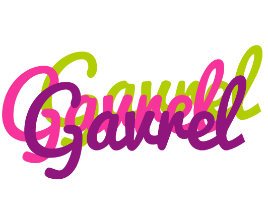 Gavrel flowers logo
