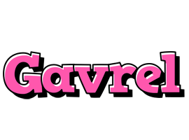 Gavrel girlish logo