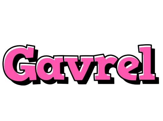Gavrel girlish logo