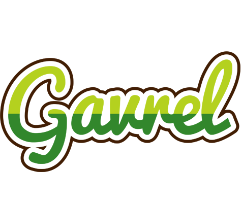 Gavrel golfing logo